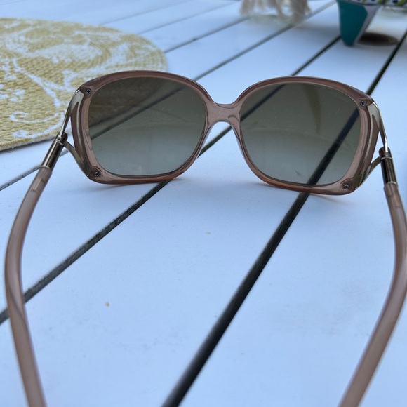 BURBERRY Brown Square Sunglasses Polarized Lens with Box - Picture 4 of 5